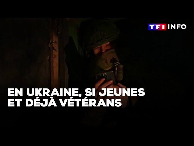 En Ukraine, si jeunes et déjà vétérans｜TF1 INFO