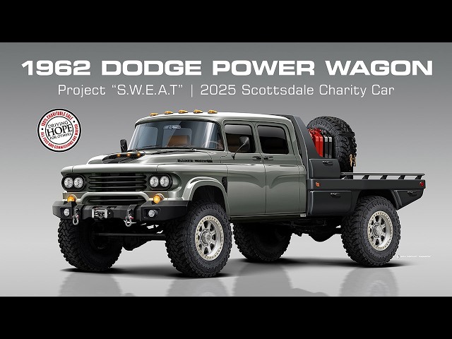 $1,500,000 CHARITY SALE! 1962 Dodge Power Wagon Project S.W.E.A.T. - BARRETT-JACKSON 2025 SCOTTSDALE