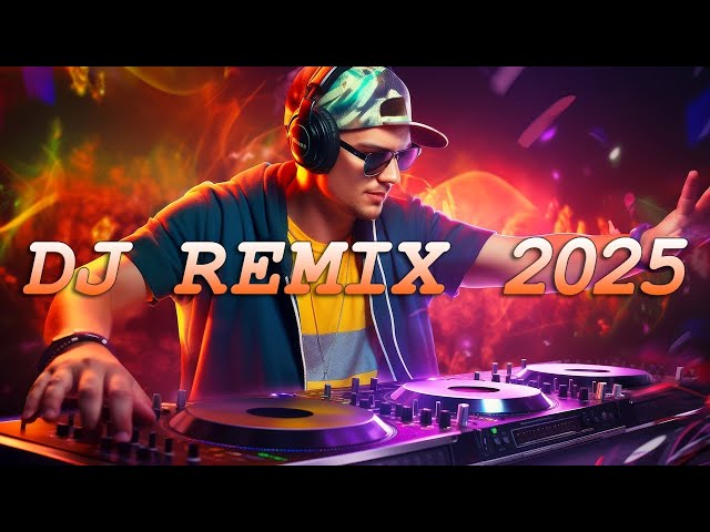 DANCE PARTY SONGS 2025🔥Mashups & Remixes Of Popular Songs🔥DJ Remix Club Music Dance Mix 2025