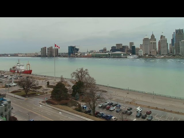 Live cam: Windsor, Ontario, Canada | Detroit Skyline, Michigan, USA