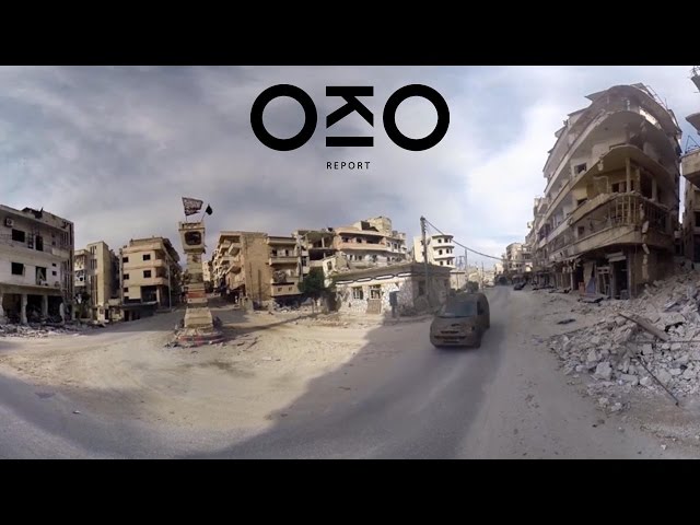 Jisr Al-Shoughour, a devastated Syrian city - 360° VIDEO