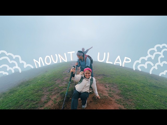 MT. ULAP day hike, Beginner friendly?! hiking in the rain (POV) | Benguet