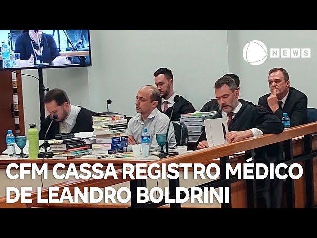 Conselho Federal de Medicina cassa registro médico de Leandro Boldrini