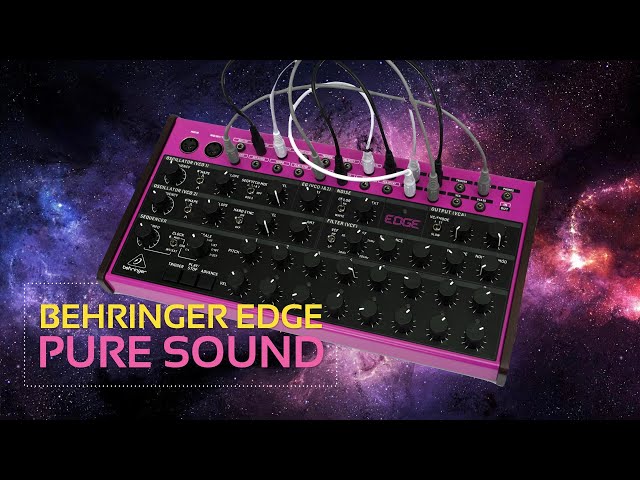 BEHRINGER EDGE // SOUND DEMO, FM PATCH, NO FX, NO TALKING