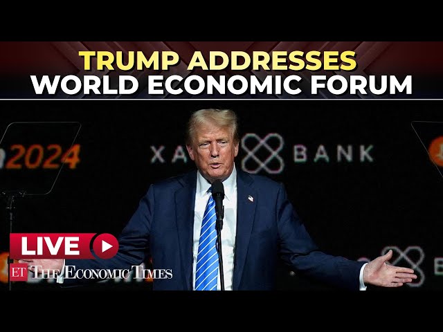 WEF 2025 LIVE | US President Donald Trump addresses the World Economic Forum in Davos