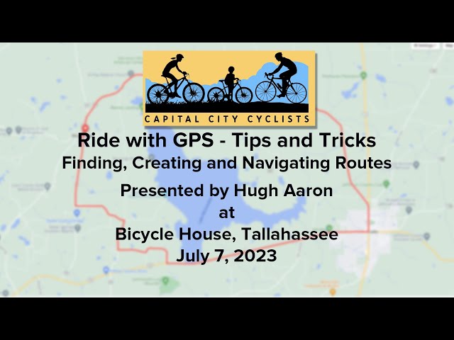 Ride with GPS Presentation