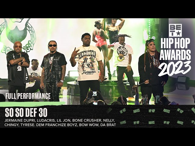 Jermaine Dupri Brings Ludacris, Chingy, Lil Jon & More To Perform Classics | Hip Hop Awards '23