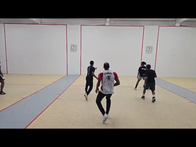 Zerega Courts - Kadeem & Los vs Nazir & Tywan - Pro Doubles Handball Filmed By Shena - 1.27.2025