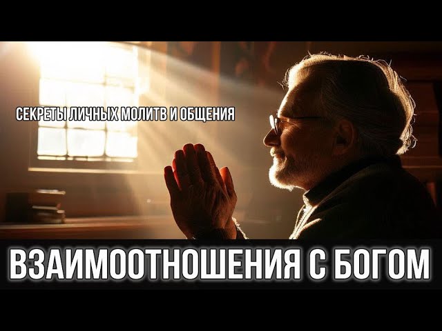 Взаимоотношения с Богом: Секреты личных молитв и общения с Богом