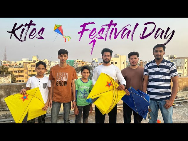 kites festival 2023 in Hyderabad India Day 1