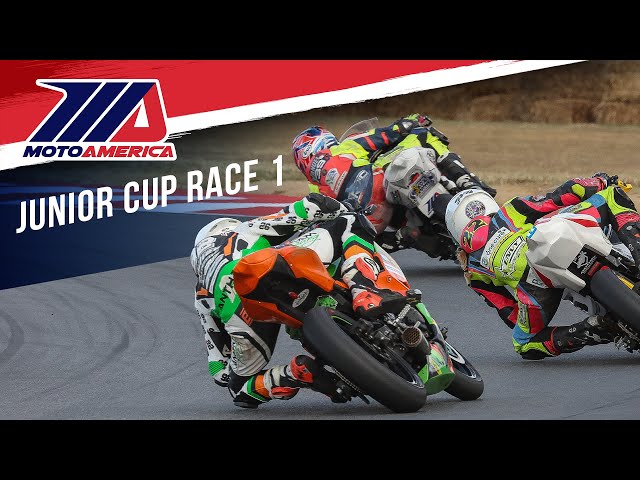 Junior Cup Race 1 at New Jersey 2024 - FULL RACE | MotoAmerica