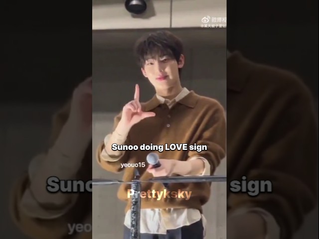 Sunghoon, Jay & Sunoo doing LOVE sign #enhypen #jay #sunghoon #sunoo #engene #prettyksky