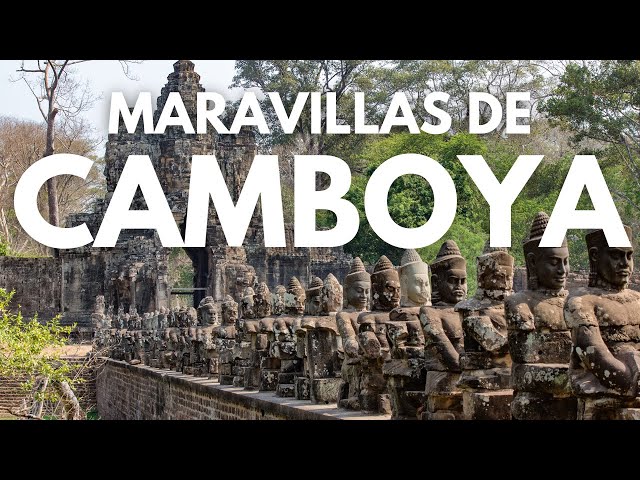 🇰🇭 Maravillas de Camboya 🇰🇭 Lugares Más Asombrosos de Camboya 🇰🇭 Video de Viaje 2025