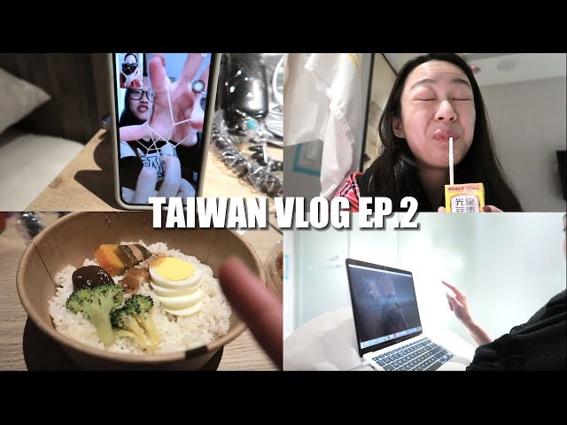 防疫旅館VLOG EP.2｜隔離日記｜吉諾幫我送物資｜開箱防疫關懷包｜隔離飯店食物真美味｜@路徒行旅中華館