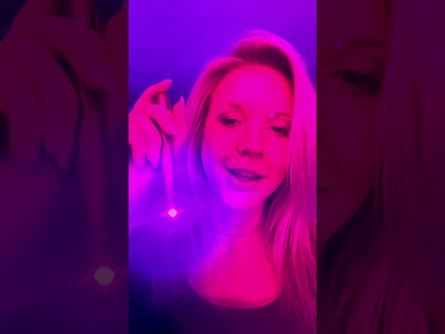 ASMR follow my light for sleep deep sleep instantly soothing triggers and tingles to sooth you