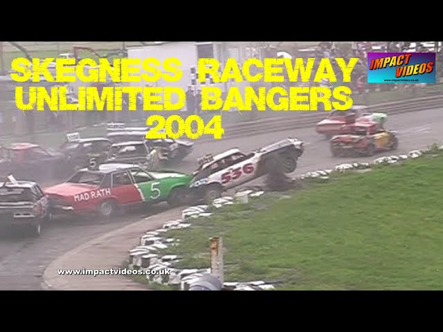 Skegness Raceway Unlimited Banger Racing Highlights 2004