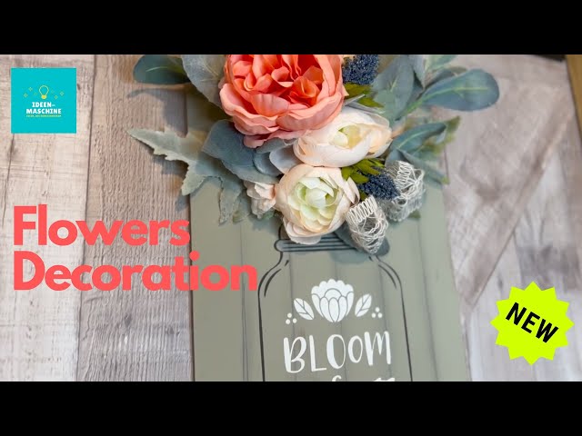 The best easy flower decoration 2022