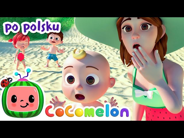 Na plaży | CoComelon po polsku 🍉🎶 Piosenki dla dzieci