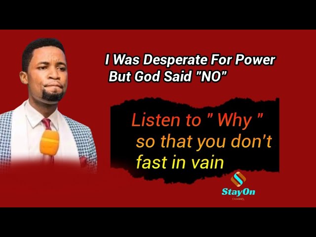 Fasting Without Knowing These is A Waste Of Time || Apostle Michael Orokpo