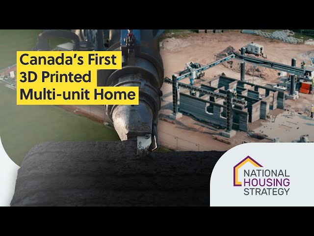 Canada's First 3D Printed Multi-unit Home