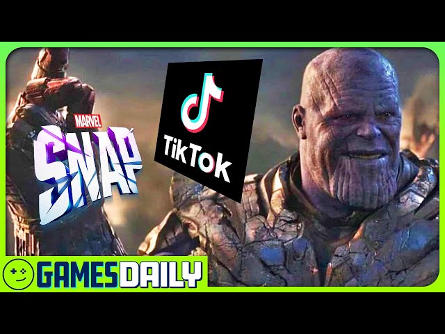 Marvel Snap Gets Caught in The TikTok Ban - Kinda Funny Games Daily 01.20.25