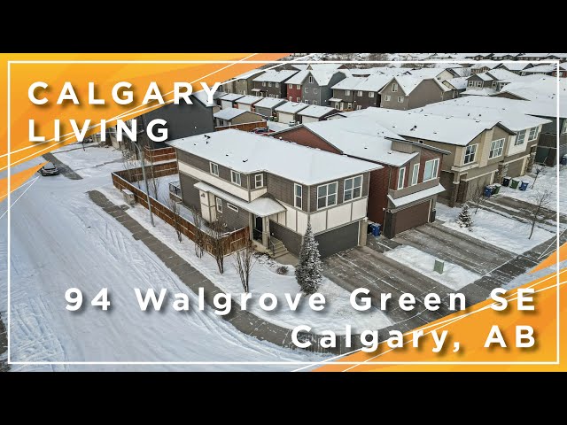 Calgary Real Estate Property Video Tour Production - 94 Walgrove Green SE