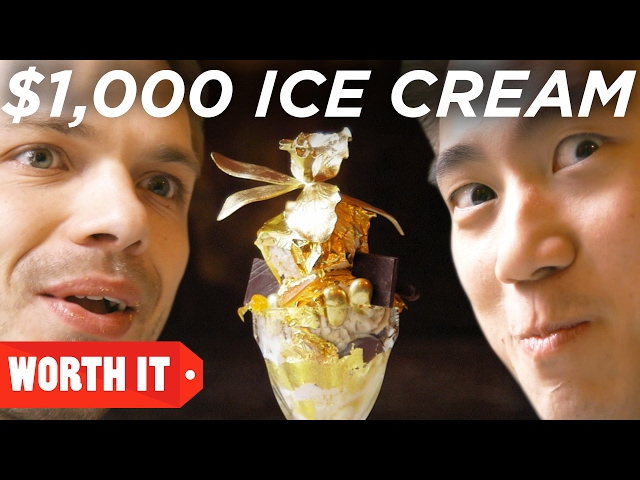 $1 Ice Cream Vs. $1,000 Ice Cream