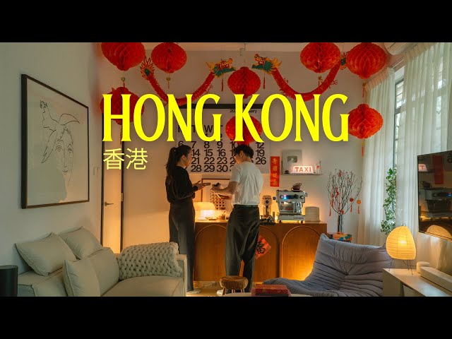 hong kong vlog | lunar new year at home and a cute souvenir store!