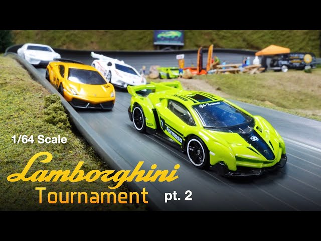 Lamborghini Tournament Pt. 2 Diecast Car Racing