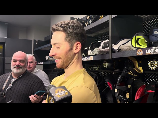 Jeremy Swayman Boston Bruins Postgame Media Scrum!!! 12/01/2024