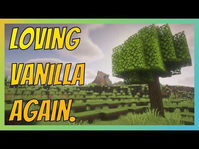 Loving Vanilla Minecraft Again - A Brief Reflection