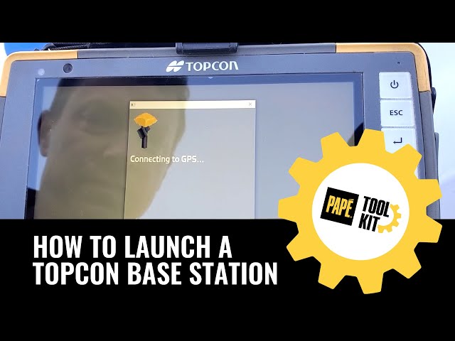 How To Launch A Topcon Base Station