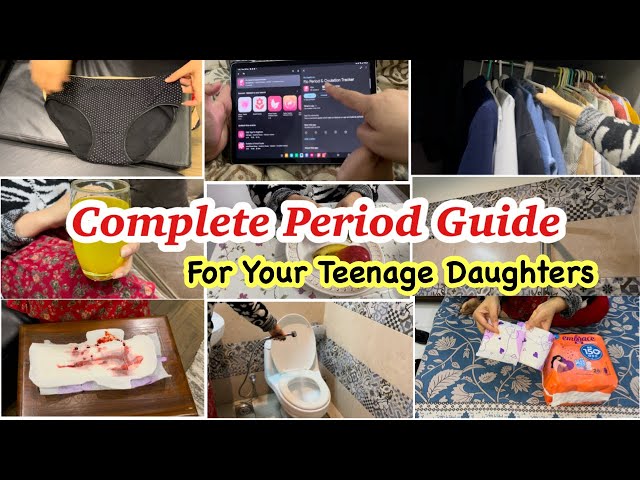 🌸Period Guide For Teenage girls🌸|Period Tips For Teenage Girls☘️|Period Hacks For Teenage Girls🧚‍♀️