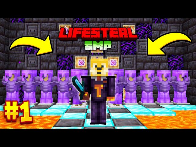 How i Became The Most POWERFULL Player On This Deadliest Minecraft LifeSteal SMP...