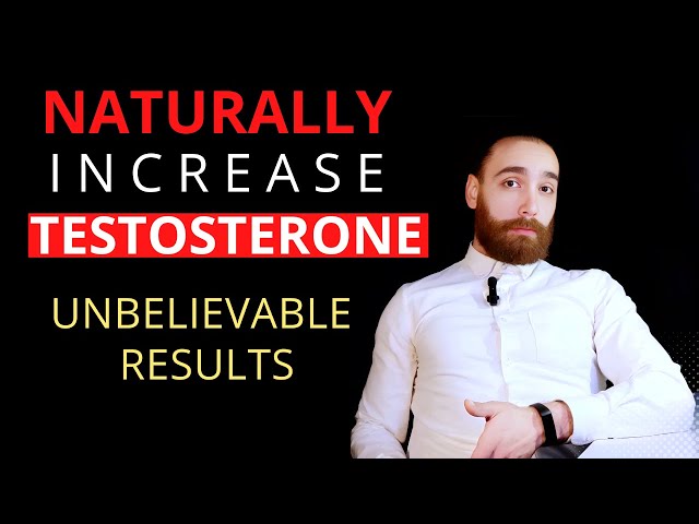 Testosterone Replacement Therapy &💊Booster OR How to NATURALLY Increase Testosterone!