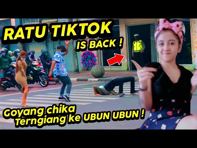 RATU TIKTOK IS BACK!!💕Joget tiktok viral terngiang ngiang DI LAMPU MERAH PART 1 | VIDEO VIRAL