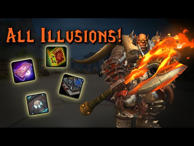 How to unlock EVERY Weapon Illusion in World of Warcraft!