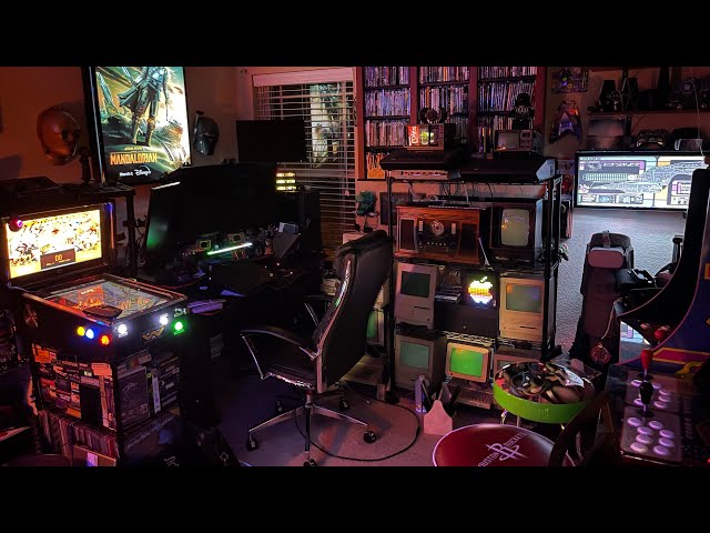 Game Room and Garage Tour 2025