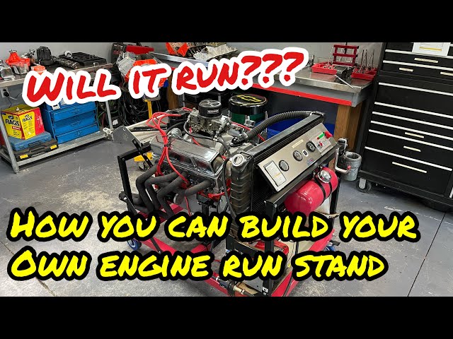 How to build a quality engine run or test stand Before you buy one, Watch this first!