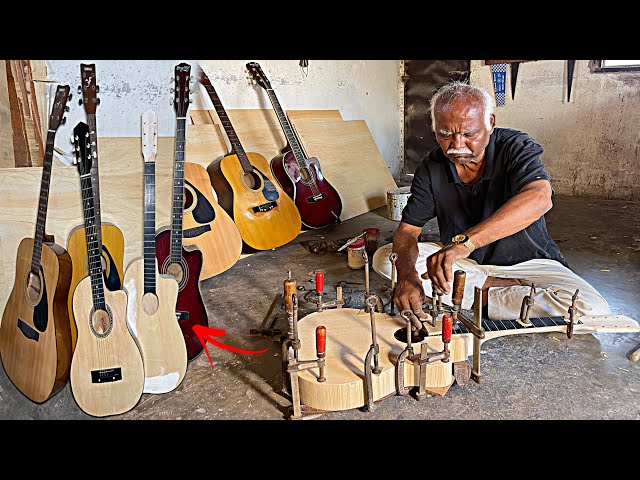 A Pakistani Craftsman Who has Dedicated his Life in Making Acoustic Guitars