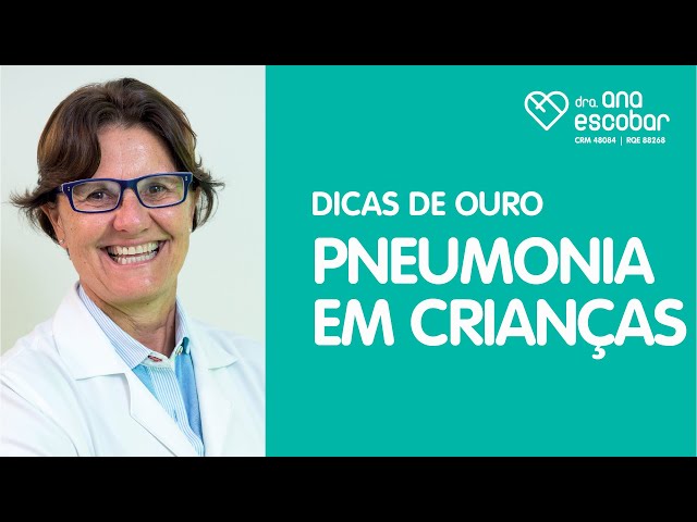 PNEUMONIA EM CRIANÇAS - DICAS DE OURO