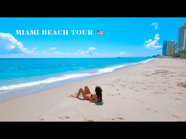 🇺🇸 Miami Beach Tour 2023 | Sunny Isles Beach | Miami USA | Florida | Walking Along Miami Beach 2023