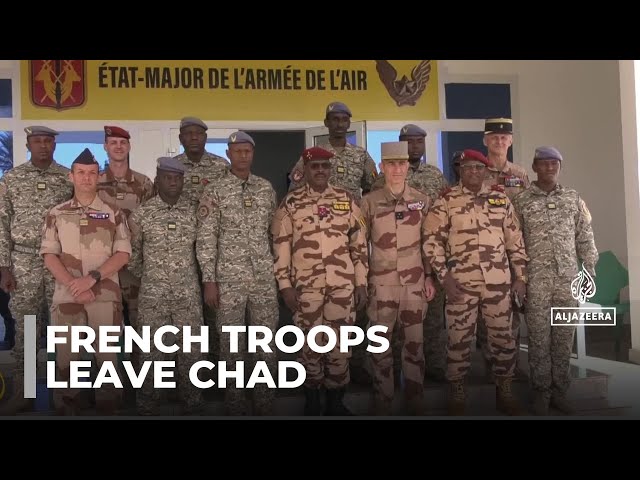 Last French troops depart Chad: Decades of French presence comes to an end