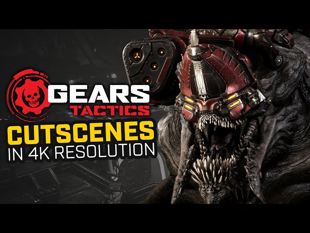 Gears Tactics - ALL Cutscenes in 4K Resolution (Full Movie | Cinematics)