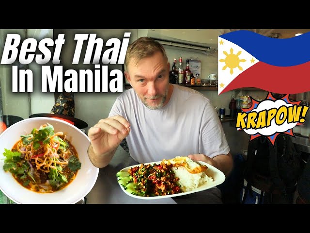 Thai Street Food in Manila - The Most Authentic Pad Kra Pao