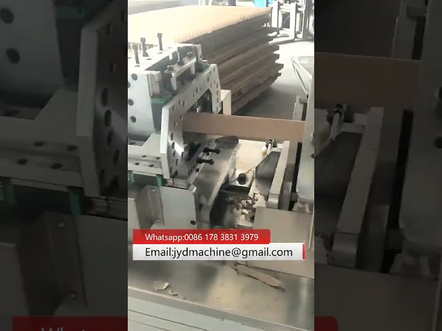 Automatic Paper Edge Angle Protector Machine