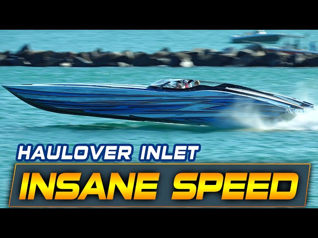 SERIOUS RAW POWER THROUGH HAULOVER INLET - SICK HP IN 4K | BOAT ZONE