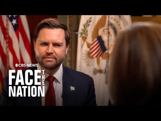 Vice President JD Vance's first interview | Face the Nation