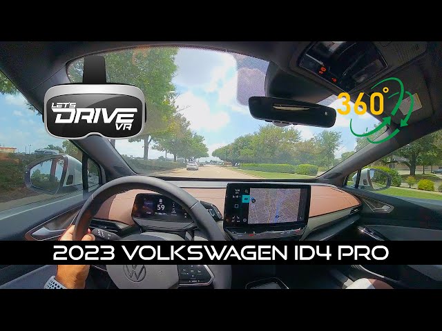 2023 Volkswagen ID4 Pro  -  Let’s Drive VR - 360 View First Person Driving