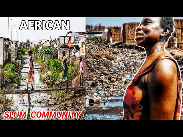 🇬🇭 Exploring the REAL Accra Ghana Slums - GLEFE SLUMS || Slum In Africa #slums #vlog  #city